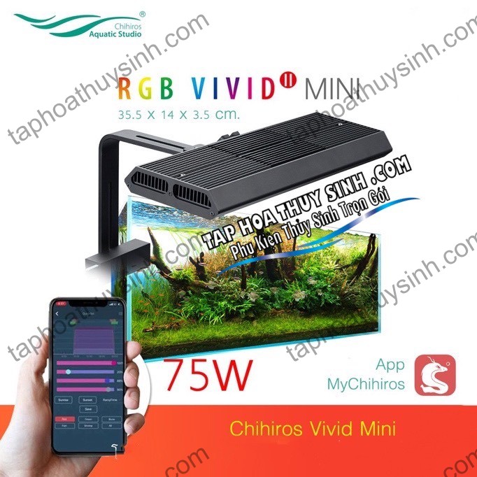 ĐÈN CHIHIROS VIVID 2 MINI ĐÈN CHIHIROS VIVID 2 MINI
