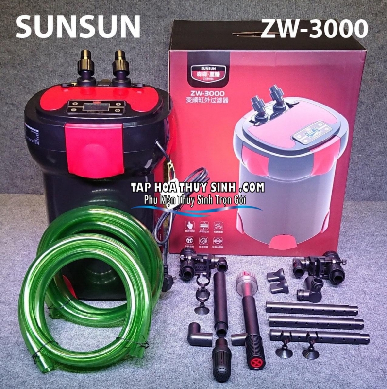 LỌC THÙNG THUỶ SINH SUNSUN ZW 3000 LỌC THÙNG THUỶ SINH SUNSUN ZW 3000