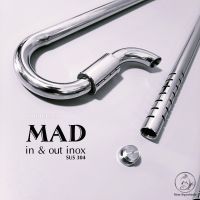 IN OUT Inox MAD F12 Sáng Bóng - Out Xoay 360° Siêu Đẹp-IN Có Nút Vệ Sinh | INOUT Cho Lọc Thùng Ngoài Bể Cá Thuỷ Sinh