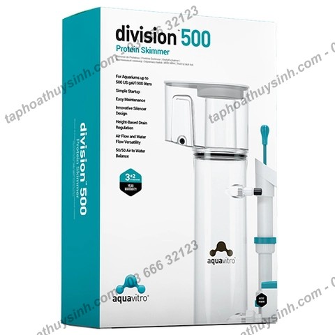 Máy tách bọt hồ cá biển - AquaVitro Division Protein Skimmer 500 Máy tách bọt hồ cá biển - AquaVitro Division Protein Skimmer 500