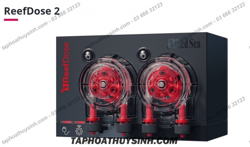 BƠM VI LƯỢNG CHO HỒ CÁ CẢNH BIỂN REEFDOSE 2 - REDSEA BƠM VI LƯỢNG CHO HỒ CÁ CẢNH BIỂN REEFDOSE 2 - REDSEA