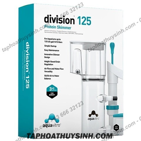 Máy tách bọt hồ cá biển - AquaVitro Division Protein Skimmer 125 Máy tách bọt hồ cá biển - AquaVitro Division Protein Skimmer 125