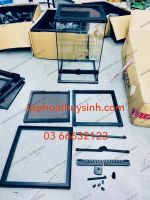 KHUNG NHỰA BỂ  BÁN CẠN LỒNG KÍNH NẮP LƯỚI NUÔI BÒ SÁT VIVARIUM TERARIUM PALUDARIUM