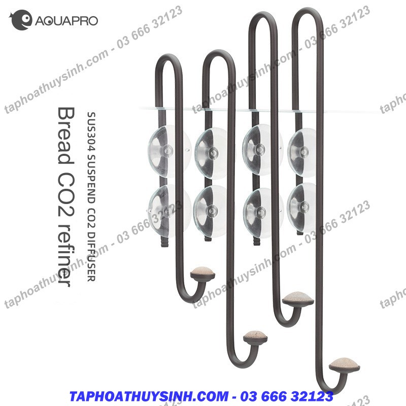 SỦI CO2 INOX XÁM AQUAPRO MẪU MỚI 2024 với đầu sủi kiểu mới bọt mịn nhỏ liti cho hồ nano shallow SỦI CO2 INOX XÁM AQUAPRO MẪU MỚI 2024 với đầu sủi kiểu mới bọt mịn nhỏ liti cho hồ nano shallow