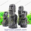 T­ượng Moy đảo phục sinh trang trí bể - anh 1