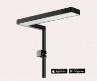 Đèn thuỷ sinh cao cấp ONF FLAT NANO+| Smart planted aquarium lighting (Black)