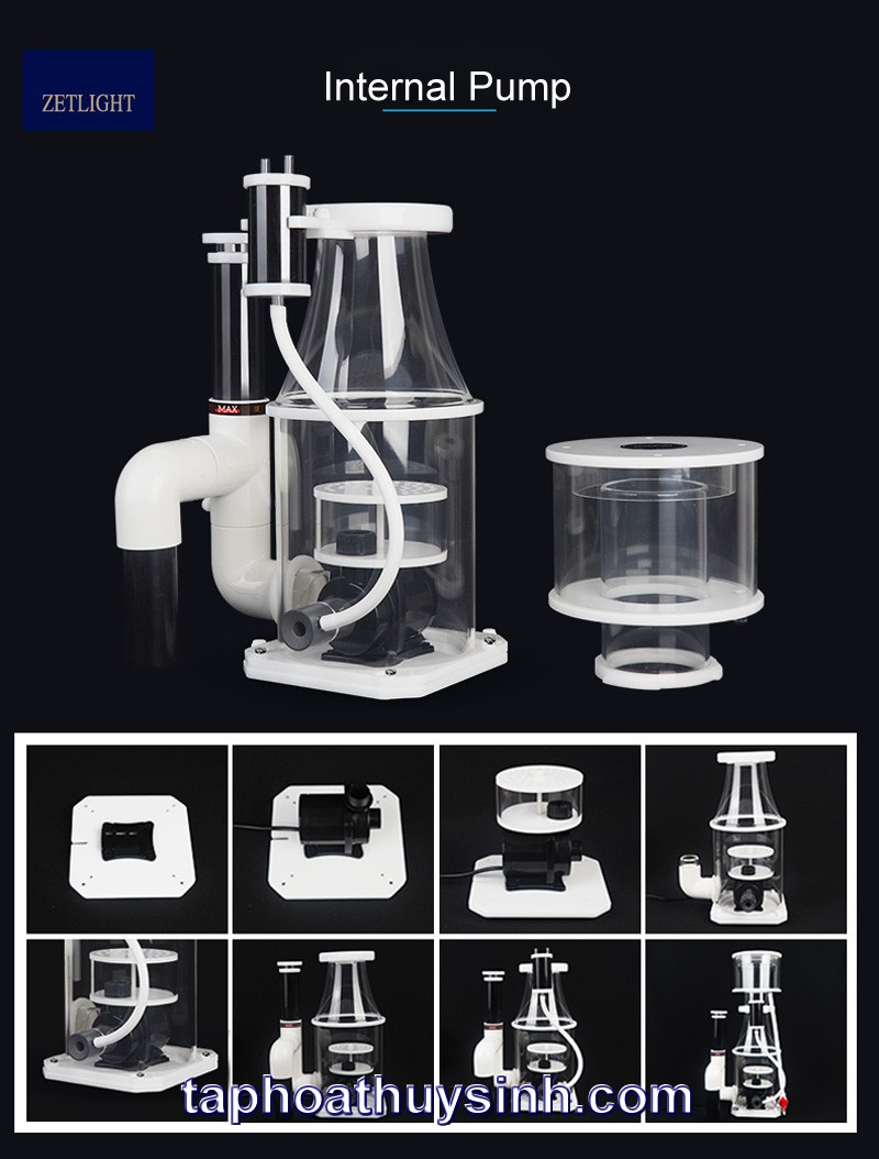 ZETLIGHT SMART WIFI PROTEIN SKIMMER SD1500/ MÁY TÁCH BỌT ZETLIGHT SMART WIFI PROTEIN SKIMMER SD1500/ MÁY TÁCH BỌT